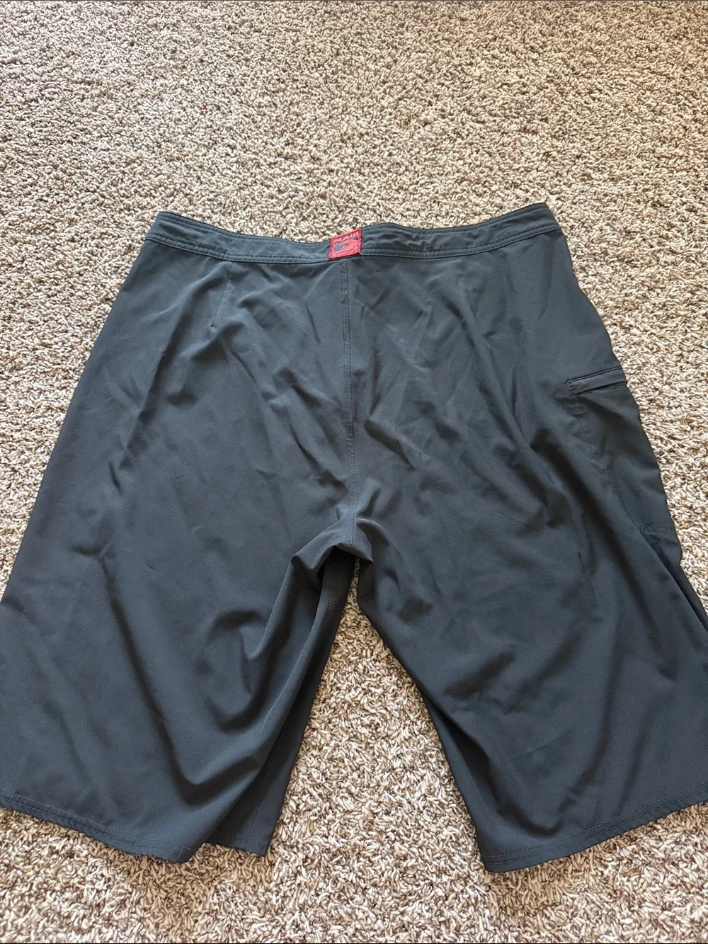 Maui Rippers Black Men's Swim Board Shorts